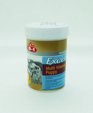 Excel Multi Vitamin Puppy 8in1 мультивитамины для щенков 100таб