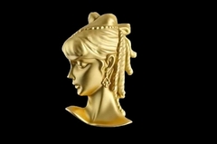 Силиконовый молд № 2008 Портрет девушки