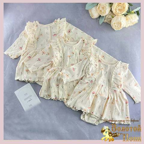 Платье-боди детское (68-80) 260205-LP653