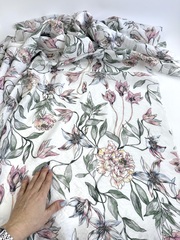 Вискоза с нейлоном, крэш вуаль, Оранжерея