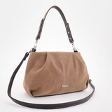 Сумка Саломея 204 эко-замша песочный