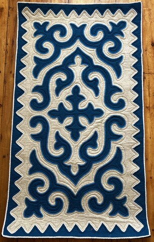 Шырдак Ак-куу, войлочный ковер