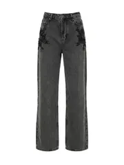 Джинсы АУРА, черный