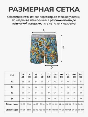 Комплект из 3-х семейных трусов - «Это Романтика!»