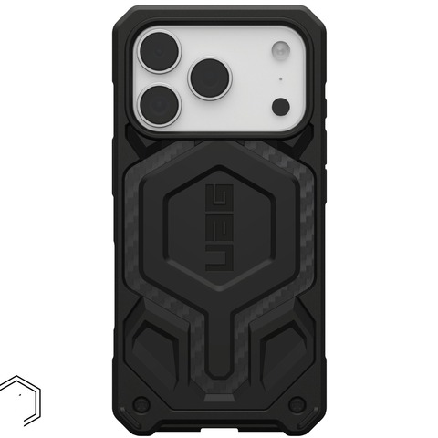 Чехол Uag Monarch Pro Case для iPhone 17 Pro, Карбон | Carbon Fiber