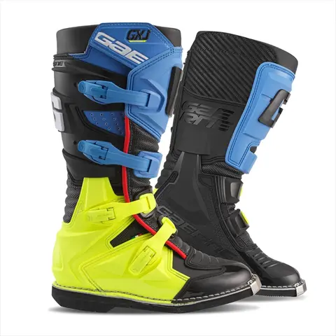 Мотоботы детские Gaerne GXJ Black/Blue/Fluo Yellow 33
