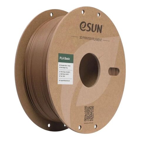 Пластик для 3D-печати eSUN PLA-Basic, 1.75 мм, 1 кг, коричневый, PLA-Basic175C1P1