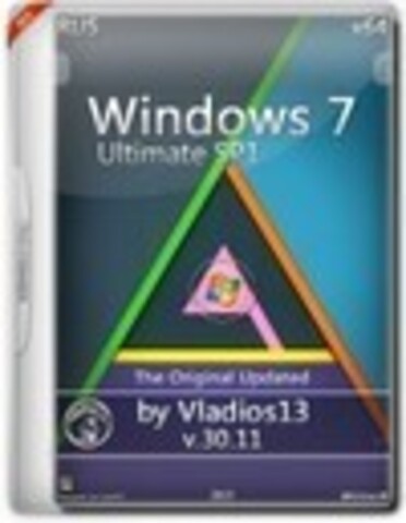 Windows 7 SP1 Ultimate x64 by Vladios13 v.30.11 [2015, RUS]