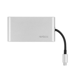 USB-хаб Rombica Type-C Hermes, зеленый