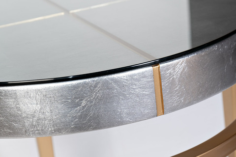 Стол журнальный Futuro Garda Decor серебристый