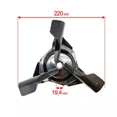 Крыльчатка DDE ST6560L (KCM24-01-04)