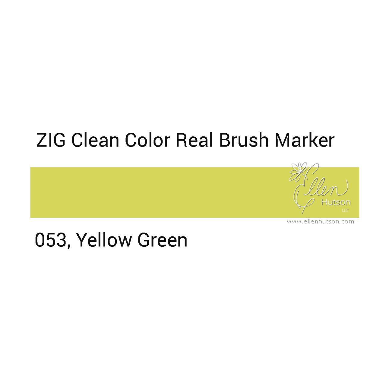 Маркер акварельный ZIG Clean Color Real Brush- штучно - 053