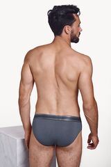 Трусы-слипы мужские LISCA ZEUS 32016_Серый графит