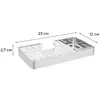 FIXSEN FX-31003R Полка прямоугольная одноэтажная Fixsen Hotel хром (FX-31003R)