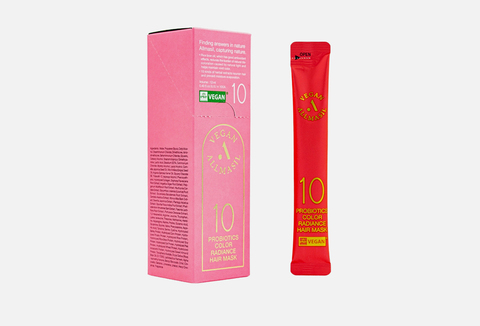 AllMasil Маска для окрашеных волос 10 PROBIOTICS COLOR RADIANCE HAIR MASK STICK POUCH (12 мл)