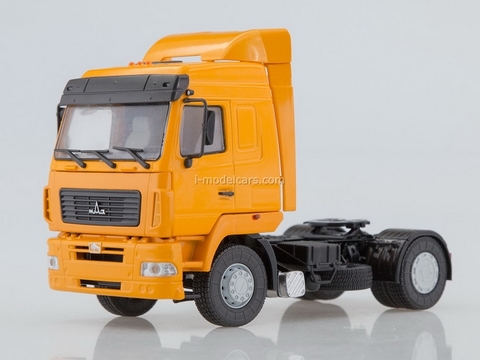 MAZ-5440 semi-trailer tractor (restyling) orange 1:43 AutoHistory