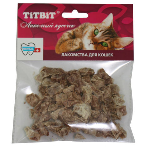 Titbit легкое говяжье (для кошек) - мягкая упаковка