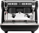 фото 1 Рожковая кофемашина Nuova Simonelli Appia Life Compact 2Gr S 220V black+economizer+high groups (167633) на profcook.ru