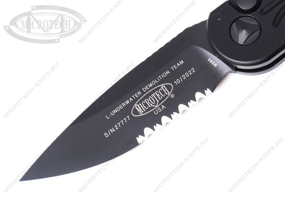 Нож Microtech LUDT модель 135-2T Part Serrated - фотография 