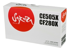 Картридж Sakura CE505X/CF280X для HP DNP205/LJ 400M/LJ 401, черный, 6900 к.