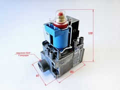 Газовый клапан (SIT 845) ARISTON Microgenus Plus/TX/Uno... (арт. 65100516)