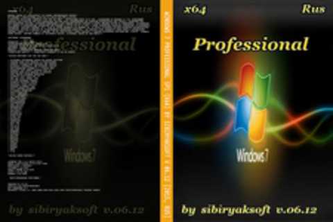 Windows 7 Professional SP1 (х64) by sibiryaksoft v 06.12 [2015, RUS]