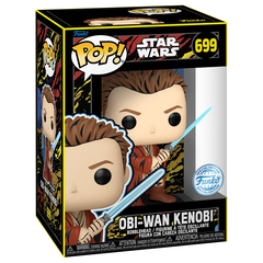 Фигурка Funko POP! Bobble Star Wars Ep 1 TPM 25th Obi-Wan Kenobi (Retro) (Exc) (699) 77952