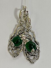 Элана (серьги из серебра)