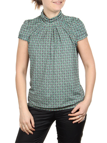A100-13 блузка женская, зеленая