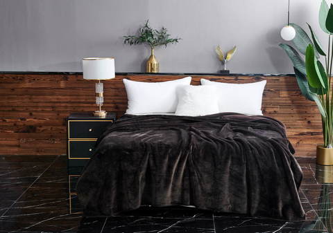 Покрывало 220х240 Sofi De MarkO София кофейное