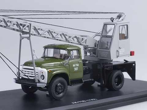 ZIL-130 AK-75V khaki gray 1:43 Start Scale Models (SSM)