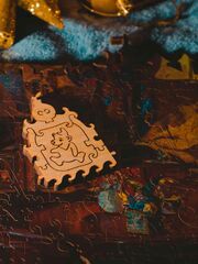 Кукольный домик от DAVICI - Деревянные пазлы причудливой формы, это картины, которые вы собираете сами