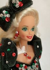 Кукла Барби коллекционная 1991 Happy Holidays Barbie (уцененный товар)
