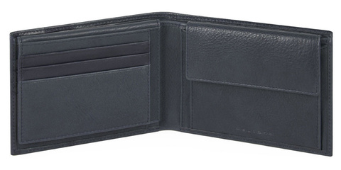 Кошелек мужской Piquadro Kobe PU1392S105R/BLU синий натур.кожа