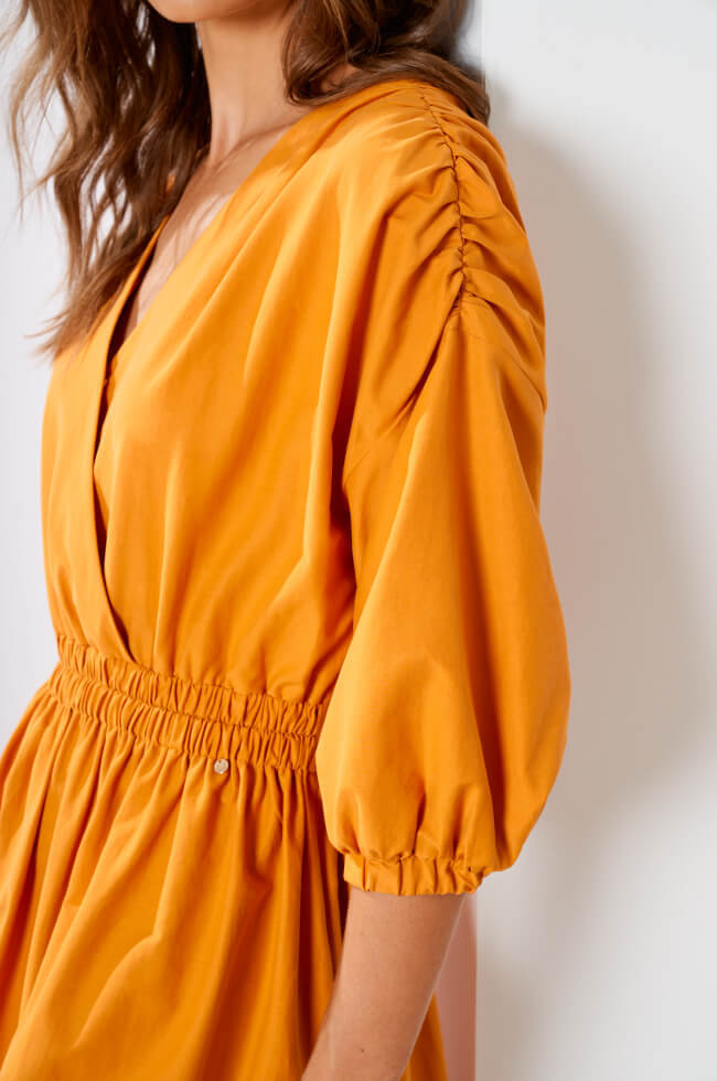 51262 Платье женское (оранжевый)