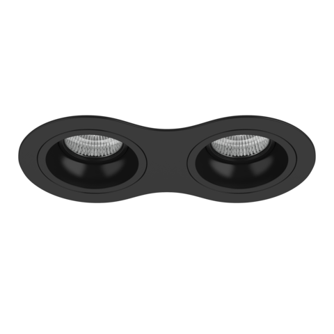 Комплект из светильников и рамки Domino Lightstar D6270707