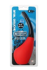 Анальный душ MENZSTUFF 310ML ANAL DOUCHE RED/BLACK - 