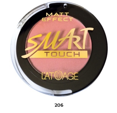 L’atuage Румяна компактные SMART TOUCH №206 лососевый