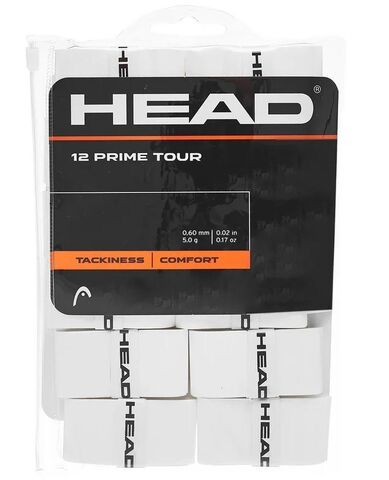 Намотки теннисные Head Prime Tour 12P - white