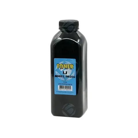 Тонер БУЛАТ для HP LJ M402, LJ M506 (Чёрный, банка 350 г) для совместимого картриджа