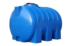 Емкость цилиндрическая Пластерра PT GL 1000 л. горизонтальный (1360x960x1020см;синий) - арт.560129