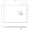 BelBagno TRAY-MR-UNO-AH-120/90-35-W TRAY-MR-UNO-AH-120/90-35-W Поддон из искусственного мрамора