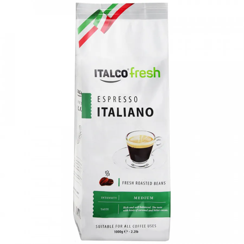 купить Кофе в зернах Italco Espresso Italiano, 1 кг (Италко)