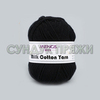 Milk Cotton Yarn 18 черный