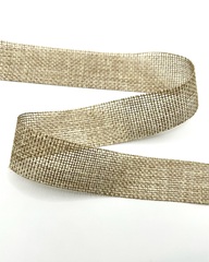 Лента декоративная, цвет: пшенично-охристый, ширина 25мм