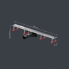 Am.Pm W01SC-S11-080-05SB MasterFlow Трап для душа линейный универс затвор Slim line 80см цвет сталь мат
