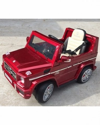 Детский электромобиль Rivertoys Мercedes-Benz G65 LS-528-RED-GLANEC