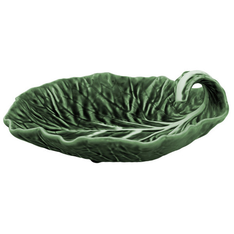 Блюдо глубокое на ножках Bordallo Pinheiro Капуста 25см