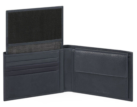 Кошелек мужской Piquadro Kobe PU1392S105R/BLU синий натур.кожа