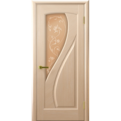 Купить Межкомнатная дверь шпон Regi Doors Мария белёный дуб остеклённая